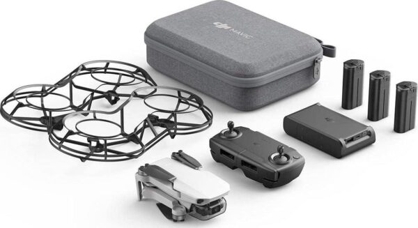 DJI Mavic Mini Combo: 2.7K Camera, 3-Axis Gimbal, 30min Flight, <0.55lbs, Gray