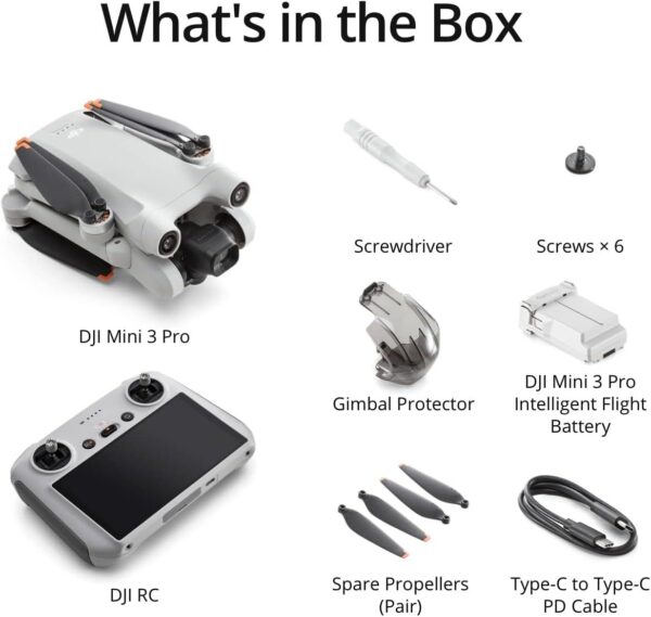 DJI Mini 3 Pro (DJI RC): 4K Video, 48MP Photos, 34-Min Flight, Obstacle Sensing - Image 5