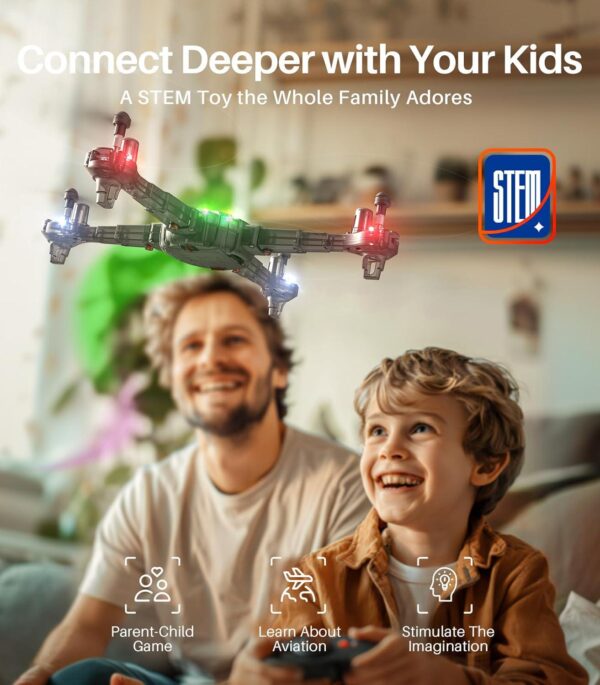 SYMA X440 Drone: Detachable Arms, 7-Color LED, 360° Flips, 16 Min Flight, Altitude Hold - Image 2