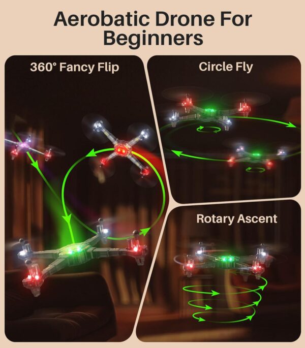 SYMA X440 Drone: Detachable Arms, 7-Color LED, 360° Flips, 16 Min Flight, Altitude Hold - Image 7