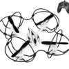 Drone for kids, Easy to Fly, Ultra Stable Dragon with 6 Axis Gyro, 2.4Ghz, Full Protective Circle. (TR-D4)