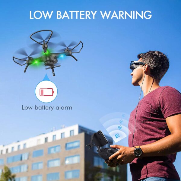 1080P HD Camera Drone: Toss to Launch, Smart APP Control - Perfect for Kids and Adults, Includes 2 Batteries - Image 3