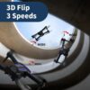 Drone with Camera 720P for adults, FPV WiFi Live Video RC Quadcopter, Foldable Mini Optical Flow Positioning Helicopter Beginners, Gestures Selfie, 3D Flips, 2 Batteries - Image 4