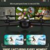 SYMA X600W Drone: Foldable, 1080P Camera, Altitude Hold, Headless Mode, 3D Flips, 2 Batteries - Image 3