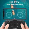 Drone with Dual Camera 1080P 90° Adjust Lens,RC Aircraft Quadcopter for Kids, Altitude Hold AIdrone Optical Flow Positioning,Foldable Mini Toys Adults,Beginners Mode,2 Batteries,Black - Image 3