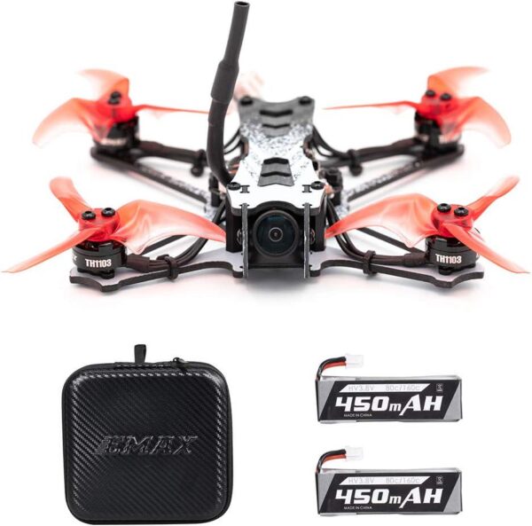 EMAX Tinyhawk II Freestyle FPV Racing Drone: 120km/h, 7000KV Brushless Motor, RunCam Nano2