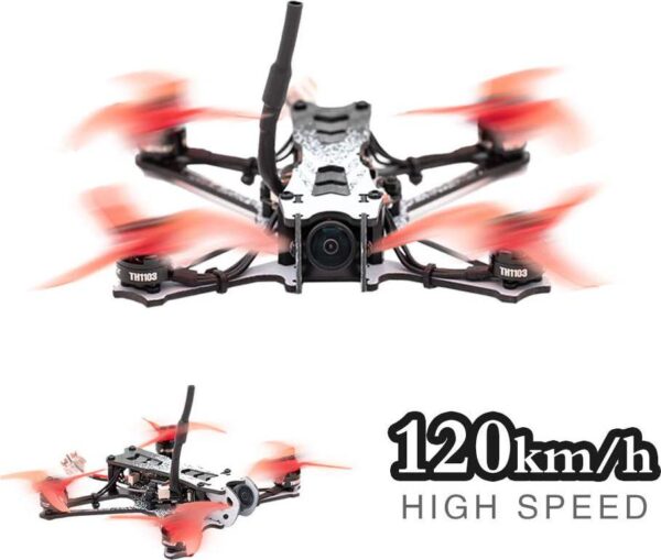 EMAX Tinyhawk II Freestyle FPV Racing Drone: 120km/h, 7000KV Brushless Motor, RunCam Nano2 - Image 4