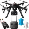 Force1 F100GP Drone: GoPro Compatible, 1080p HD Video, Long Range - Includes 2 Batteries