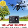 Force1 F100GP Drone: GoPro Compatible, 1080p HD Video, Long Range - Includes 2 Batteries - Image 2