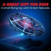Force1 Scoot Hand Operated Drone for Kids Adults - Hands Free Motion Sensor Mini Indoor Small UFO Toy Flying Ball (Blue) - Image 6