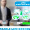 Force1 UFO 3000 LED Mini Drone: Easy Remote Control, LED Lights, 360 Flips - Perfect for Kids - Image 3