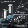 TSRC A6 Foldable GPS Drone: 4K Camera, Auto Return, Follow Me, Optical Flow - 46 Mins Flight - Image 5