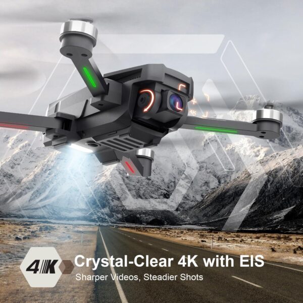 TSRC M7 GPS Drone: 4K EIS UHD Camera, 130° FOV, 60 Min Flight, Brushless Motor, Smart Return Home - Image 3