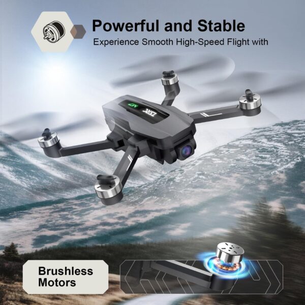 TSRC M7 GPS Drone: 4K EIS UHD Camera, 130° FOV, 60 Min Flight, Brushless Motor, Smart Return Home - Image 5