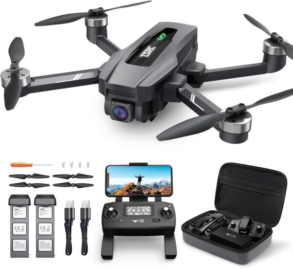TSRC M7 GPS Drone: 4K EIS UHD Camera, 130° FOV, 60 Min Flight, Brushless Motor, Smart Return Home