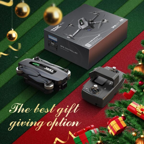 TSRC M7 GPS Drone: 4K EIS UHD Camera, 130° FOV, 60 Min Flight, Brushless Motor, Smart Return Home - Image 2