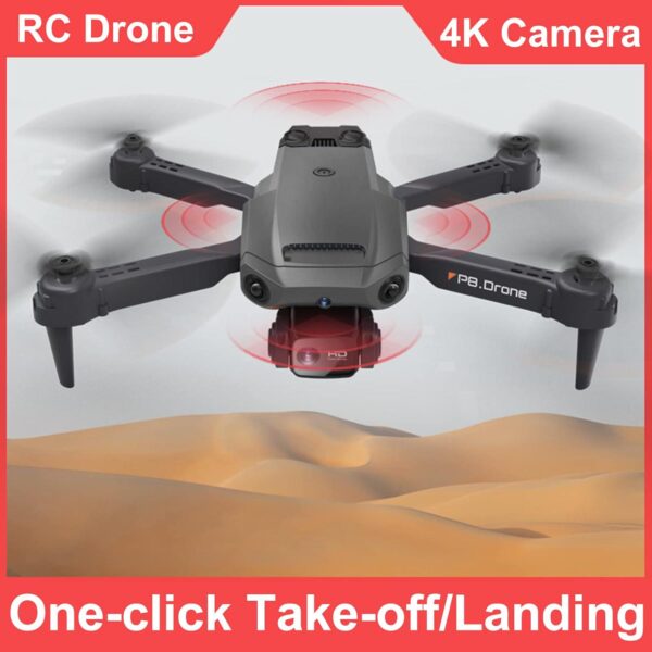 GoolRC Drone, with Dual 4k Quadcopter 4 Sided Obstacle Avoidance Waypoint Flight Gesture Control ESC Lens Camera Storage Bag Package - Image 6