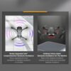 GoolRC Drone, with Dual 4k Quadcopter 4 Sided Obstacle Avoidance Waypoint Flight Gesture Control ESC Lens Camera Storage Bag Package - Image 4