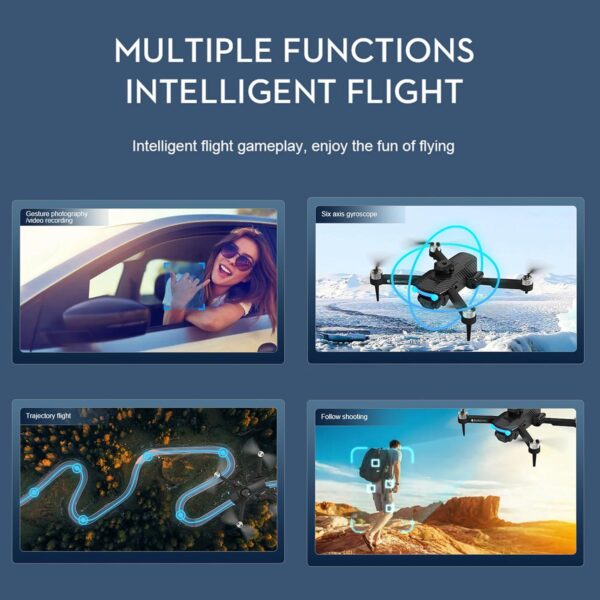 GoolRC Drone: 8K HD EIS Camera, Brushless Motor, Obstacle Avoidance, Follow Me, 2 Batteries - Image 4