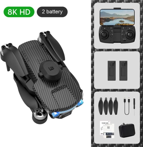 GoolRC Drone: 8K HD EIS Camera, Brushless Motor, Obstacle Avoidance, Follow Me, 2 Batteries - Image 9