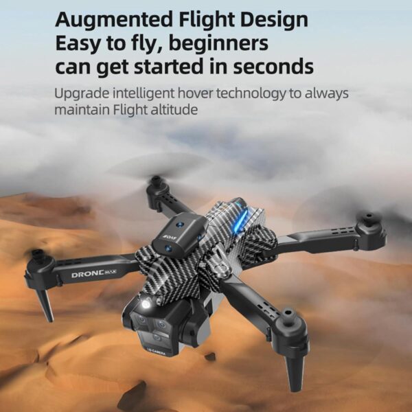 GoolRC 4K Camera Drone: Foldable, 2 Batteries, 40 Min Flight, Adjustable Lens, Obstacle Avoidance - Image 8