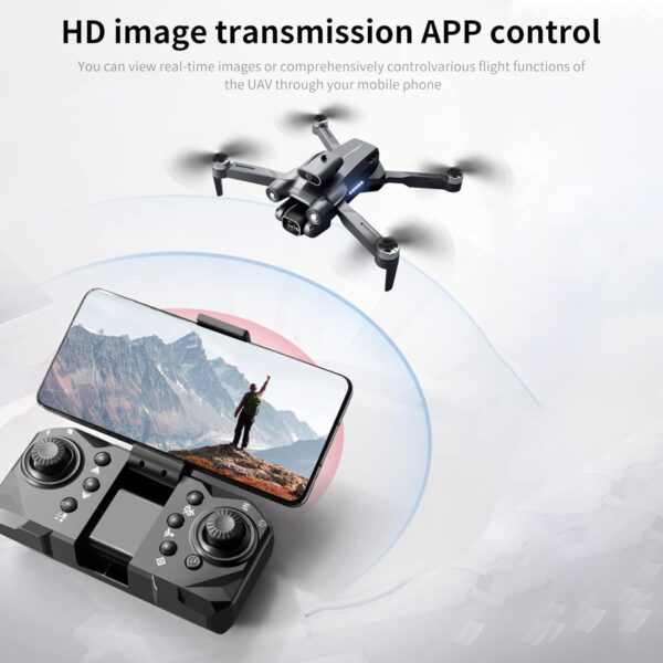 GoolRC Foldable Mini Drone: 4K UHD Camera, Obstacle Avoidance, Dual Cameras, Brushless Motor, 2 Batteries - Image 4