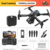 GoolRC 4K Camera Drone: Foldable, 2 Batteries, 40 Min Flight, Adjustable Lens, Obstacle Avoidance - Image 6