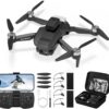 GoolRC Drone: 1080P HD Camera, Foldable Mini Drone for Beginners, Carrying Case, 2 Batteries, Altitude Hold, Headless Mode, Gesture Selfie