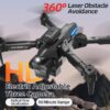 GoolRC 4K Camera Drone: Foldable, 2 Batteries, 40 Min Flight, Adjustable Lens, Obstacle Avoidance - Image 2