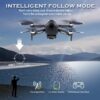 GoolRC Drone: 1080P HD Camera, Foldable Mini Drone for Beginners, Carrying Case, 2 Batteries, Altitude Hold, Headless Mode, Gesture Selfie - Image 3