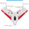 GoolRC FX601 Airplane, 2.4Ghz 2 Channel Remote Control Plane with 3 Batteries, Easy to Fly Aircraft for Beginners Kids and Adults - Image 4