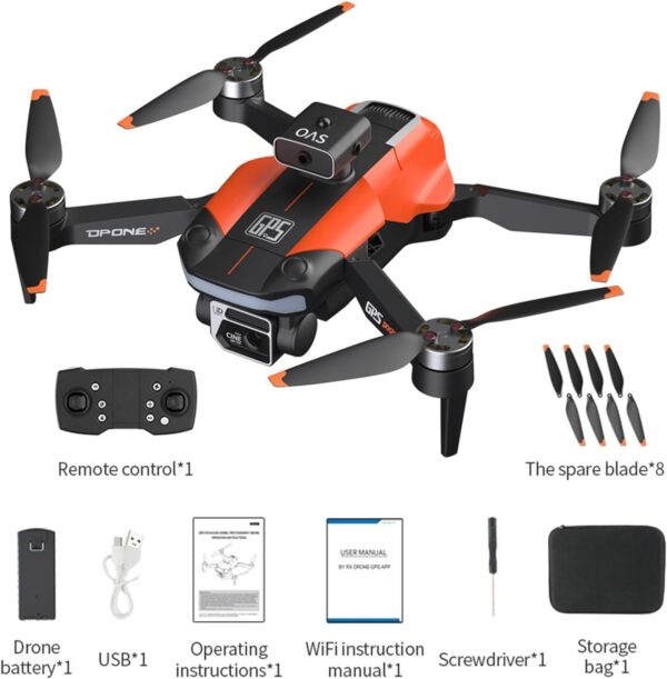 GoolRC GPS Drone: 8K Dual Camera, 60 Min Flight, 3 Batteries, Foldable, Obstacle Avoidance - Image 7