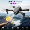 GoolRC LS-XT6 Drone, with Camera 4K Foldable for Beginners and Kids, Quadcopter Voice Gesture Control Carrying Case, Optical Flow Positioning, 360°Flip, Waypoint Fly - Image 2