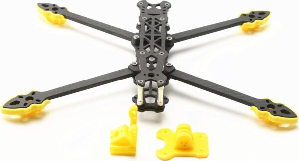 GoolRC Mark4 7inch 295mm with Arm Quadcopter Frame 3K Carbon Fiber 7'' FPV Freestyle Remote Control Racing Drone Red Print Parts for DIY