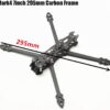 GoolRC Mark4 7inch 295mm with Arm Quadcopter Frame 3K Carbon Fiber 7'' FPV Freestyle Remote Control Racing Drone Red Print Parts for DIY - Image 3