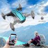 GoolRC CS02 Mini Drone: 480P Camera, WiFi FPV, Foldable, 360° Flip, Altitude Hold, 3 Batteries - Image 3