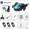 GoolRC CS02 Mini Drone: 480P Camera, WiFi FPV, Foldable, 360° Flip, Altitude Hold, 3 Batteries - Image 9