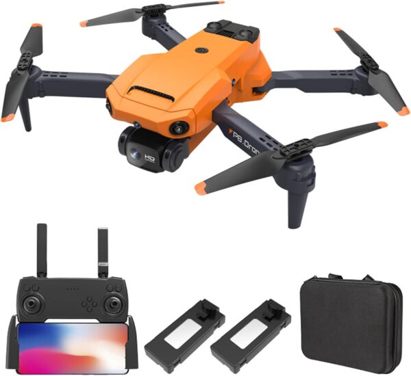 GoolRC 4K Dual Camera Drone: Quadcopter ESC Lens, Obstacle Avoidance, Waypoint Flight, Gesture Control, 2 Batteries