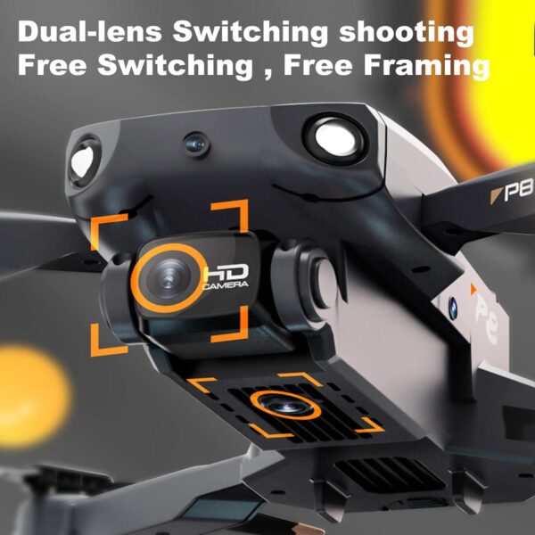 GoolRC 4K Dual Camera Drone: Quadcopter ESC Lens, Obstacle Avoidance, Waypoint Flight, Gesture Control, 2 Batteries - Image 5