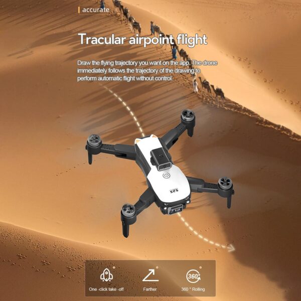 GoolRC S2S Drone: 6K Dual Camera, Foldable FPV Quadcopter, Brushless Motor, 3D Flips, 3 Batteries - Image 6