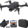 GoolRC S68 Drone with Camera, 4K HD WiFi FPV Mini for Kids and Adults, Foldable Quadcopter Gravity Sensor Control, 3D Flips, Headless Mode, Altitude Hold, Storage Bag 3 Batteries