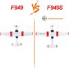 GoolRC WLtoys F949S Airplane, 2.4Ghz 3CH Plane with Gyroscope, EPP Remote Control Easy Fly Aircraft 3 Batteries for Beginners Kids and Adults - Image 3