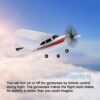 GoolRC WLtoys F949S Airplane, 2.4Ghz 3CH Plane with Gyroscope, EPP Remote Control Easy Fly Aircraft 3 Batteries for Beginners Kids and Adults - Image 4