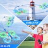 HASAKEE Drone with 1080P HD Camera: FPV, Bright LED, Full Protection, 2 Batteries, Easy Play - Image 6