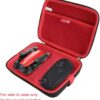 Hermitshell Travel Case for SIMREX X900 Drone Optical Flow Positioning RC Quadcopter (Black+Red) - Image 3