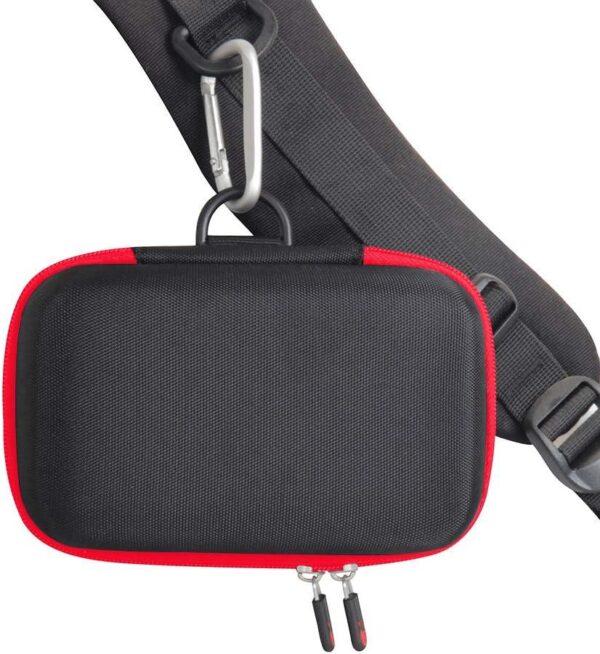 Hermitshell Travel Case for Holy Stone HS190 / DROCON Foldable Mini Nano RC Drone (Black + Red Zipper) - Image 6