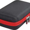 Hermitshell Travel Case for Holy Stone HS190 / DROCON Foldable Mini Nano RC Drone (Black + Red Zipper) - Image 4