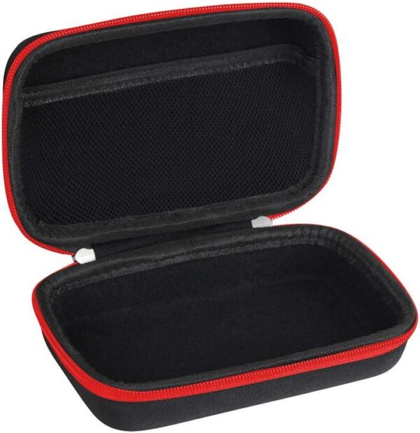 Hermitshell Travel Case for Holy Stone HS190 / DROCON Foldable Mini Nano RC Drone (Black + Red Zipper) - Image 3