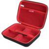 Hermitshell Travel Case for SIMREX X900 Drone Optical Flow Positioning RC Quadcopter (Black+Red) - Image 4