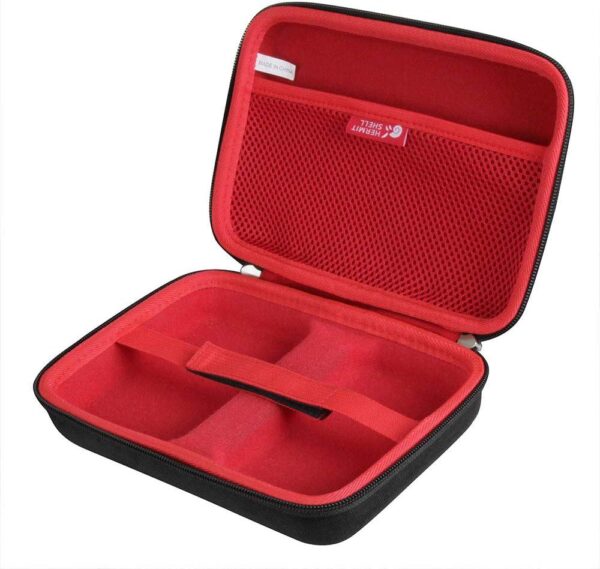 Hermitshell Travel Case for SIMREX X900 Drone Optical Flow Positioning RC Quadcopter (Black+Red) - Image 4